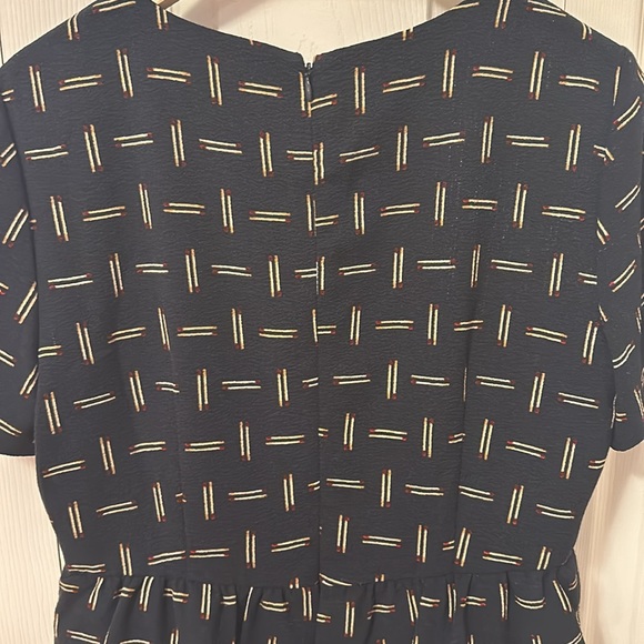 Club Monaco Matchstick Peplum Dress size 8 - Picture 7 of 8